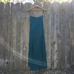 Free People Turquoise Beachy Maxi Dress